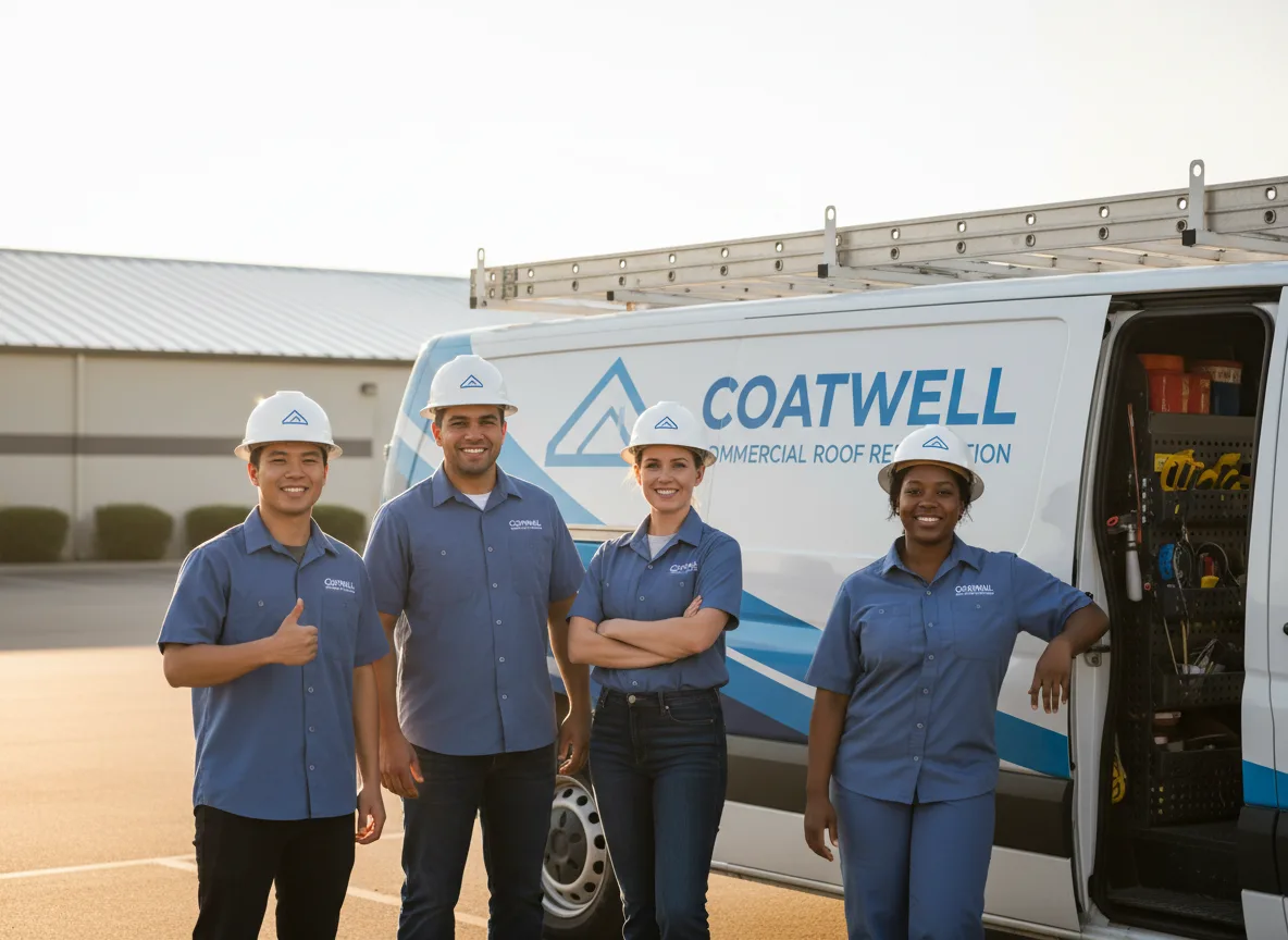 Commercial roof coating company in Norwood, LA